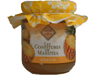 Confiture d'Ananas de Moorea Manutea